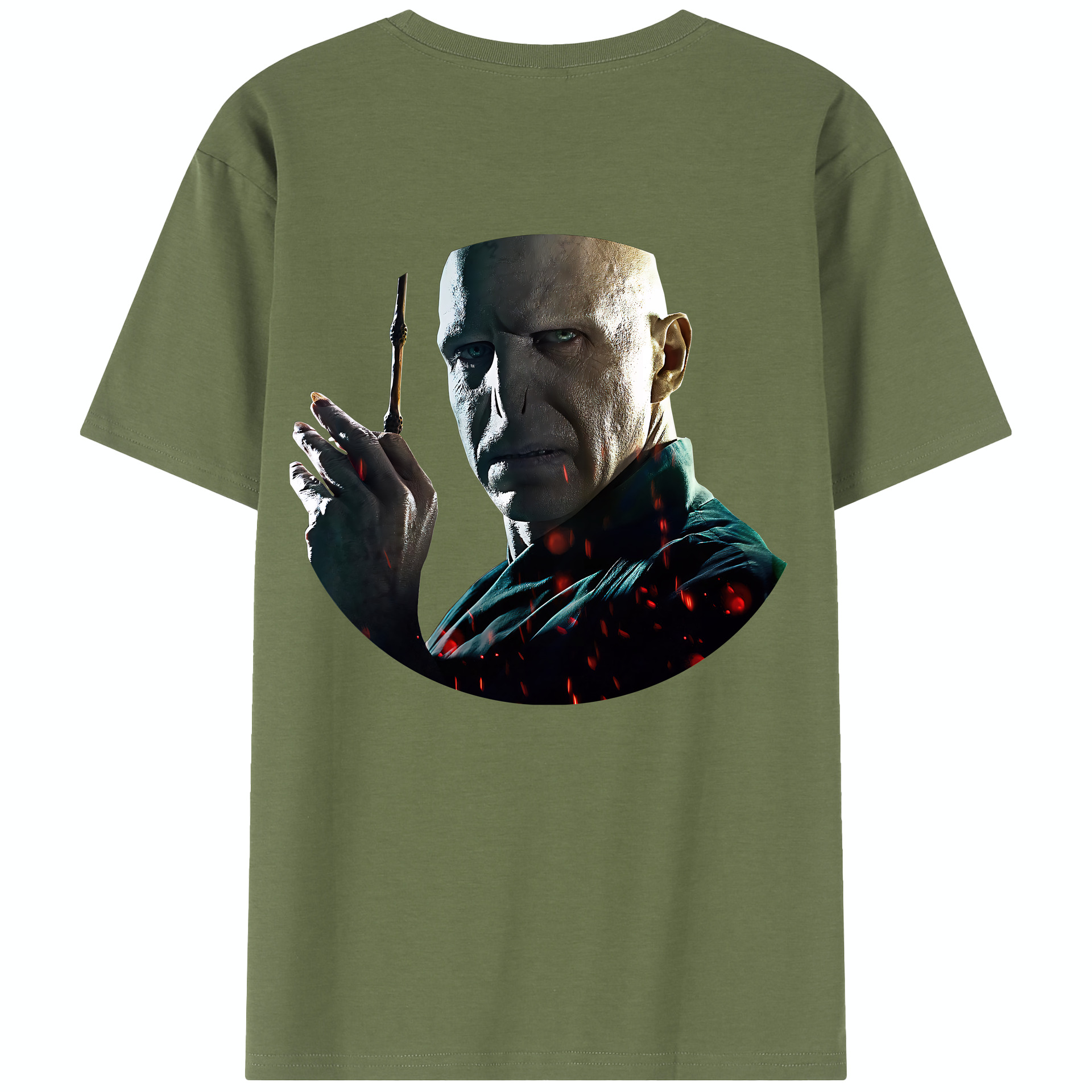 （画像用） Harry Potter ハリー・ポッターシリーズ 綿100％半袖Tシャツ（背面プリント）